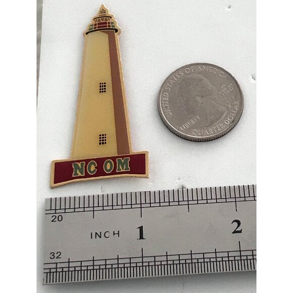 Vintage Lighthouse Odyssey of the Mind North Carolina Pin - Picture 2 of 3